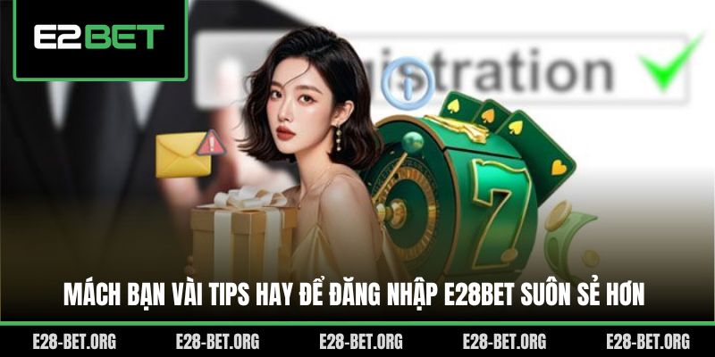 Mách bạn vài tips hay để đăng nhập E28bet suôn sẻ hơn