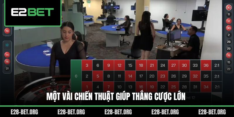 Một vài chiến thuật giúp thắng cược lớn